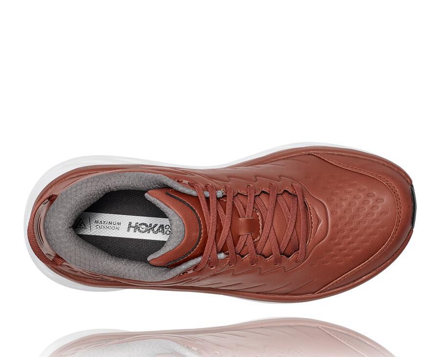 Hoka Australia One One Bondi Sr - Mens Running Shoes Brown - CNOEP-9680